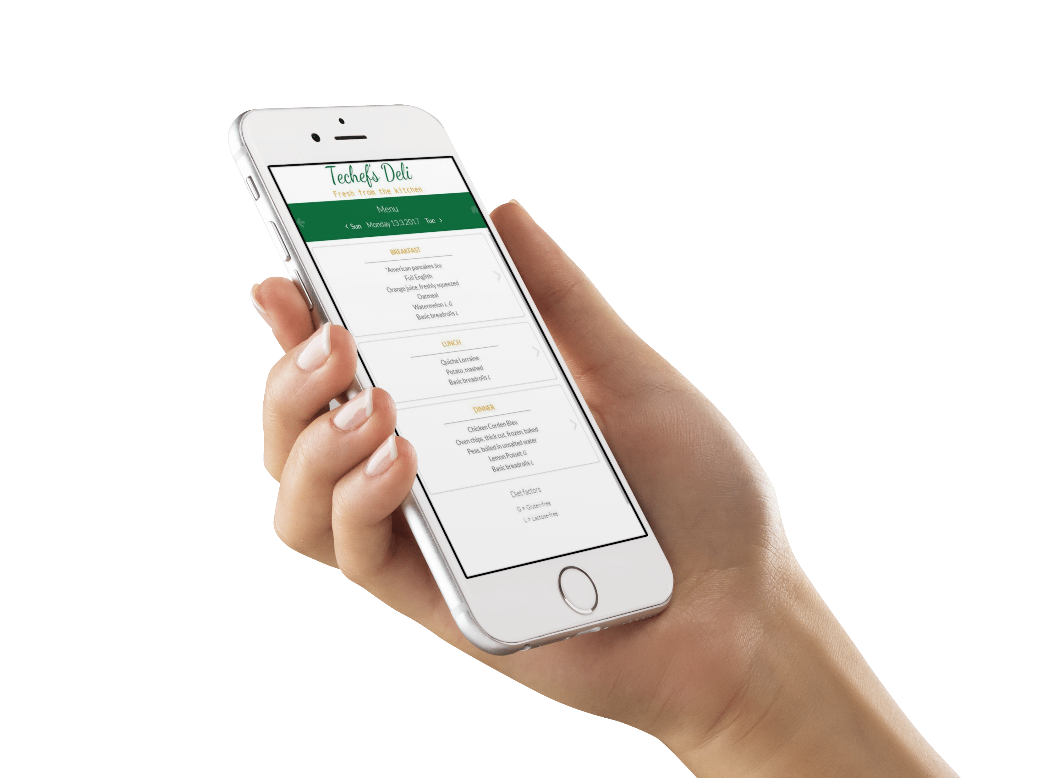 JAMIX MENU Mobile Application for Consumers