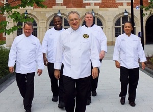 Ron DeSantis, Certified Master Chef with his team