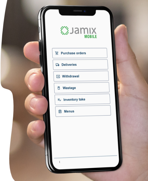 Restaurant Mobile App - JAMIX Kitchen Intelligence System
