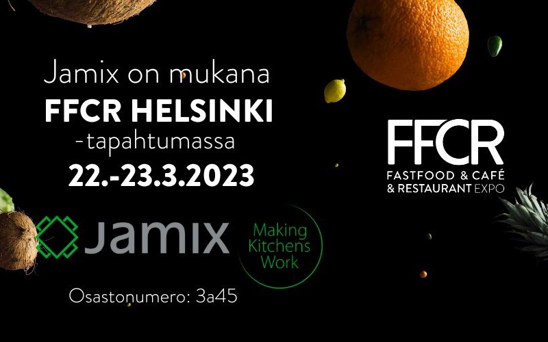 Fastfood & Café & Restaurant Expo Helsinki - Jamix-keittiöjärjestelmä