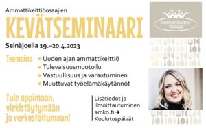 Ammattikeittiöosaajien seminaari 19.-20.4.2023