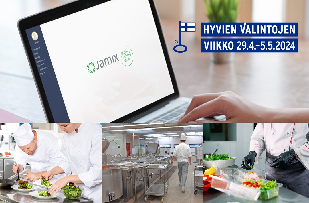 Hyvien valintojen viikko - JAMIX-keittiöjärjestelmä