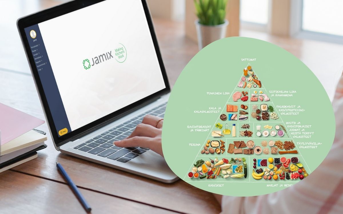 JAMIX-keittiöjärjestelmän avulla ravitsemussuositusten noudattaminen on helppoa!