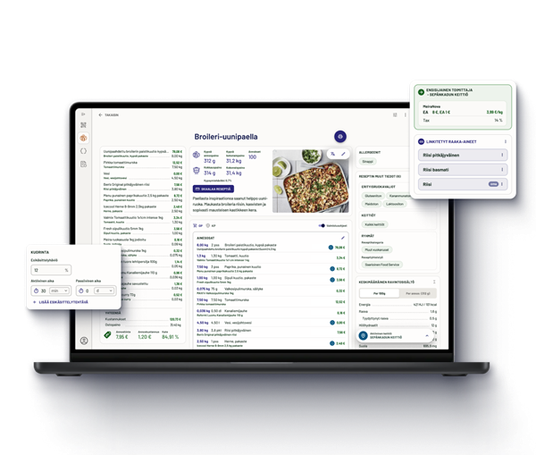 JAMIX G6 -keittiöjärjestelmä