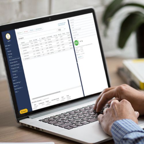 JAMIX Kitchen Intelligence System - CO2 Calculator for Recipes