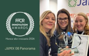 JAMIX G6 Panorama voitti FFCR Innovation Awards 2026 -palkinnon Horeca-alan innovaatio -kategoriassa