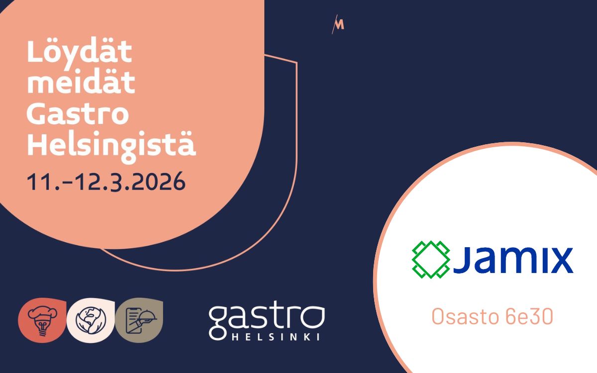 Jamix on mukana Gastro Helsinki -tapahtumassa 11.-12.3.2026