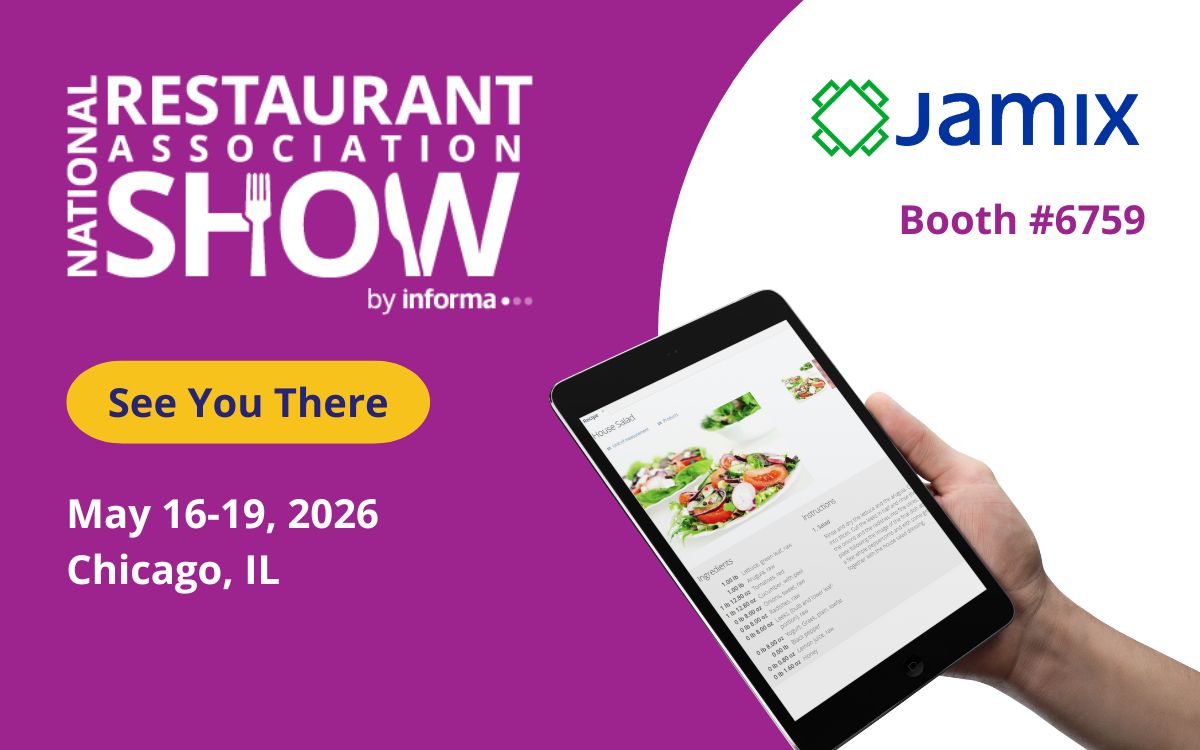 Jamix to Exhibit at the National Restaurant Association Show 2026