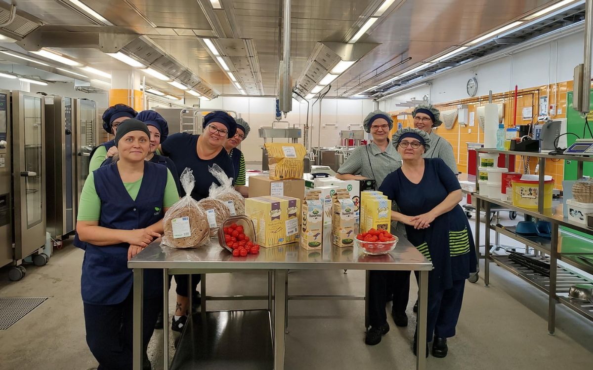 Arki sujuu Salon kaupungin ravitsemispalveluissa Jamixin avulla