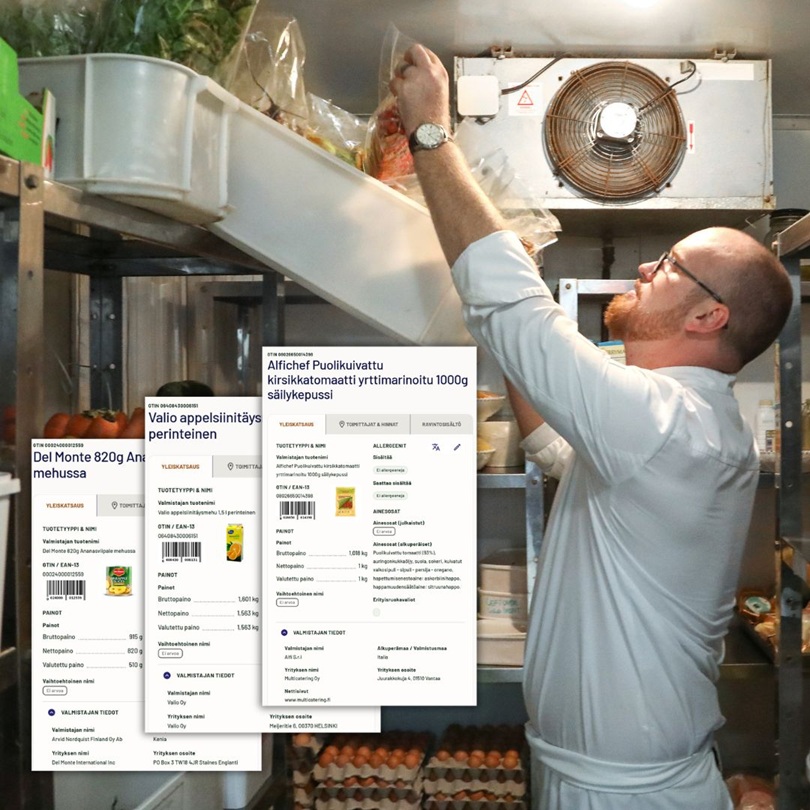 JAMIX G6 - Vaivatonta tuotehallintaa ammattikeittiöön.